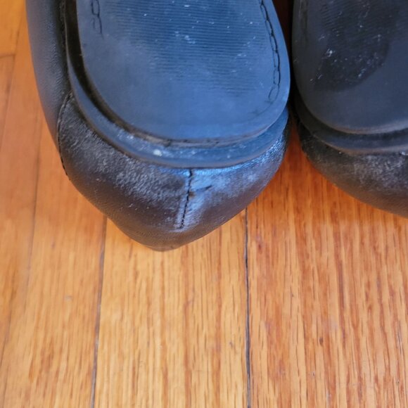 Vionic MINNA Black Leather Ballet Flats 8M‎ Bow Comfort - Picture 7 of 10